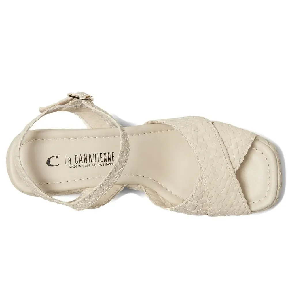 LA CANADIENNE, WOMENS, PICO, WHITE, 6.5, B - MEDIUM